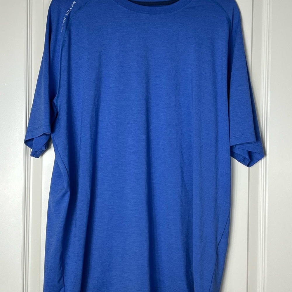 Peter Millar Vibrant Blue Short Sleeve Tee